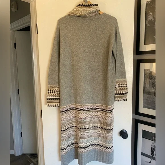Anthropologie Daily Practice Anthropologie Turtleneck Sweater Dress Medium C92 - Picture 10 of 16